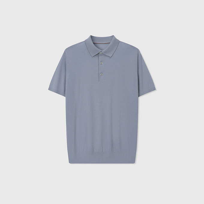 loro piana icewish wool polo shirt